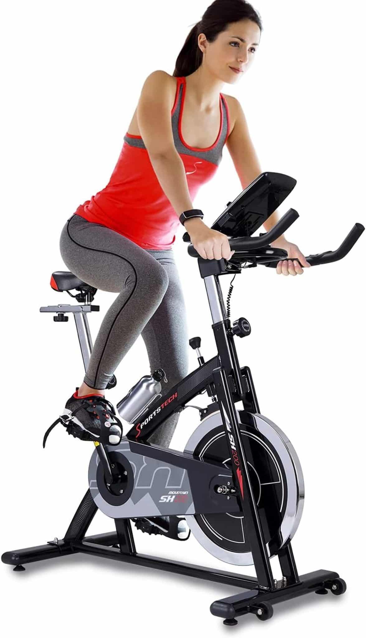 Test du vélo d'appartement Sportstech SX200 : efficacité et technologie