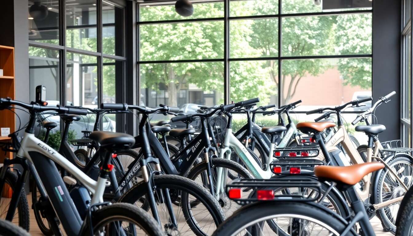 Comparer les types de vélos électriques disponibles