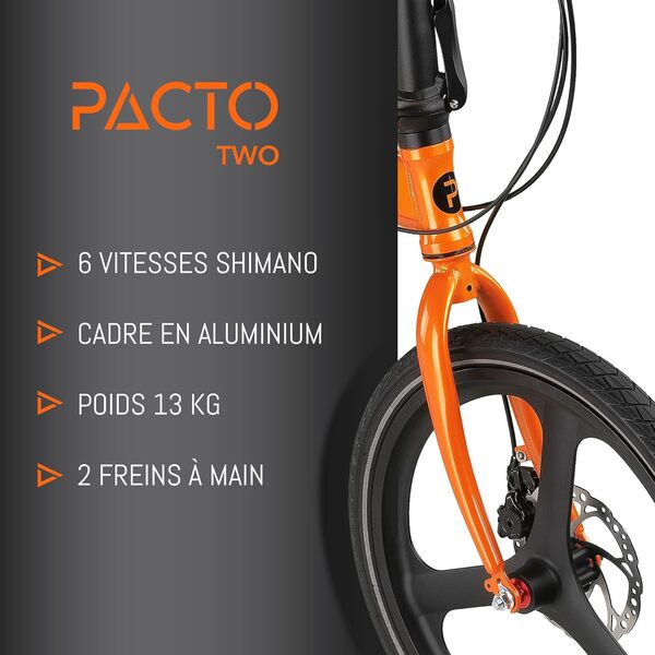 PACTO Two Vélo pliant 20