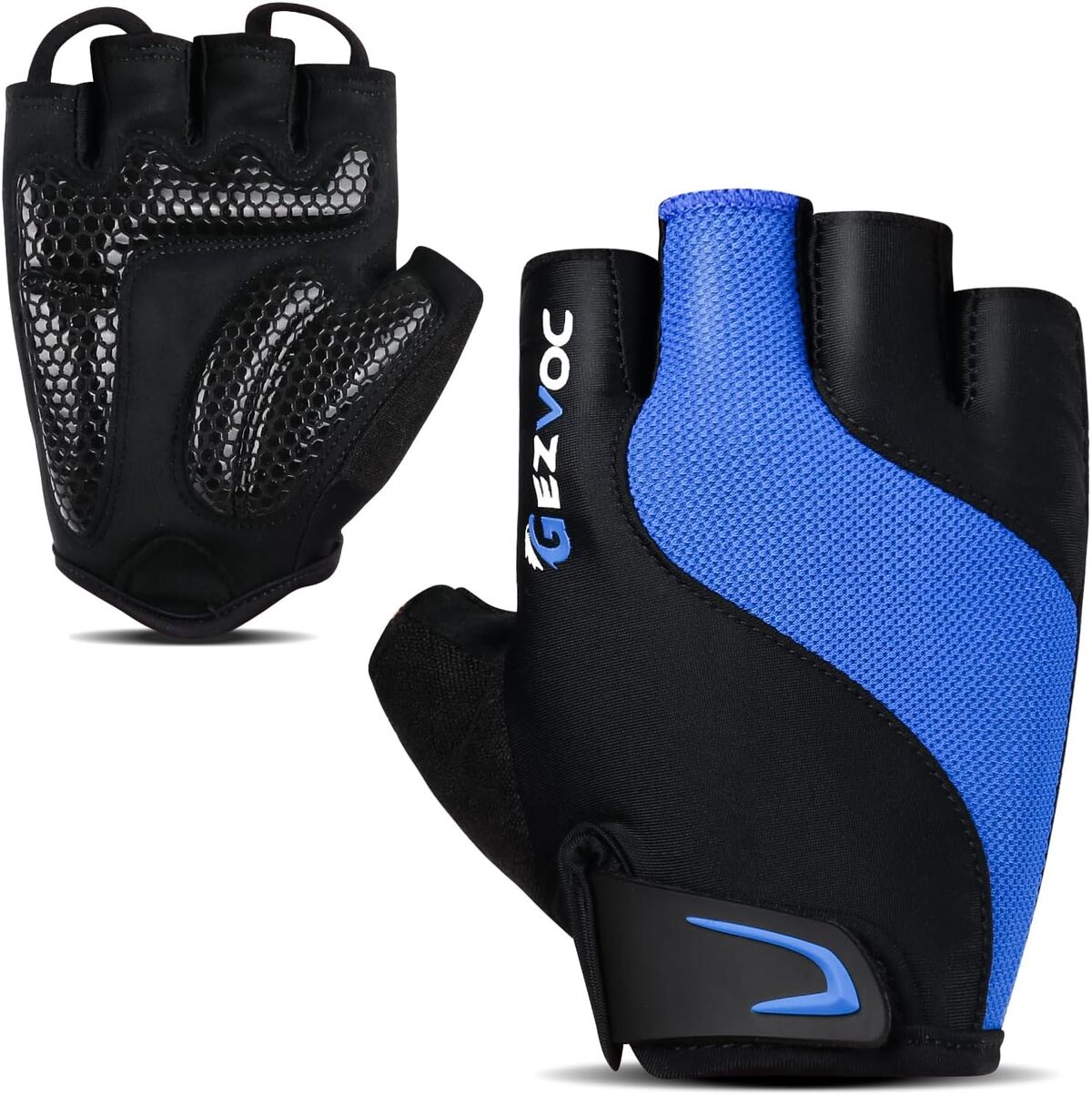 Test gants de cyclisme demi-doigt GEZVOC : confort et performance