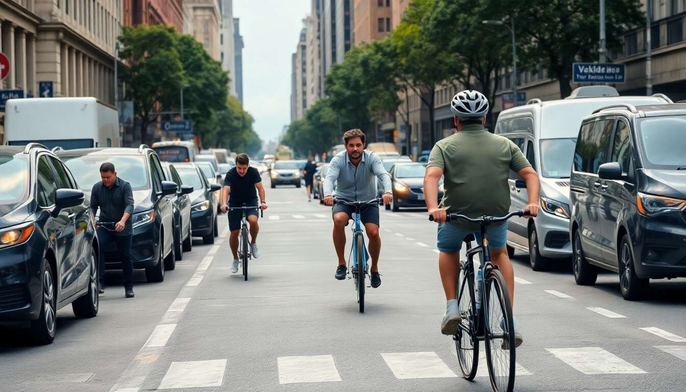 Les 5 pièges à éviter à vélo en ville