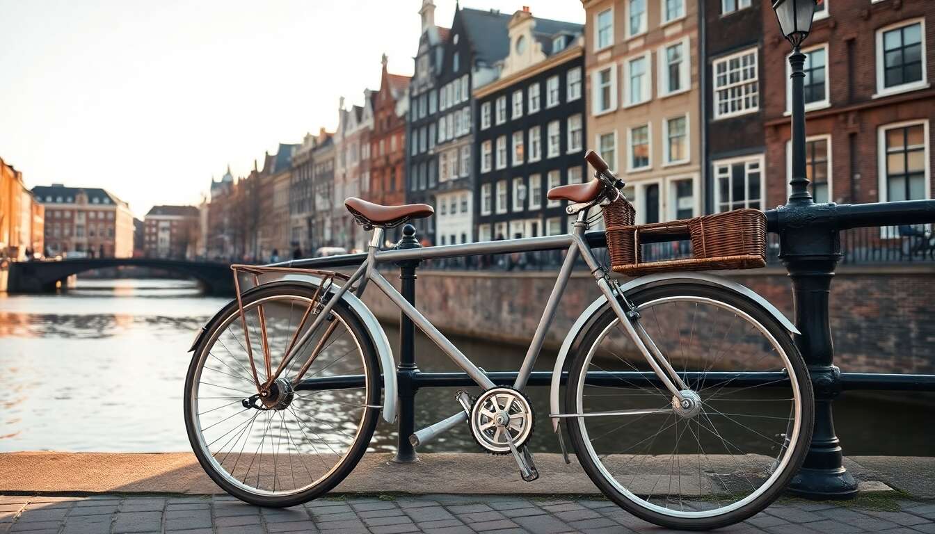 Caract&eacute;ristiques du v&eacute;lo hollandais : un style intemporel