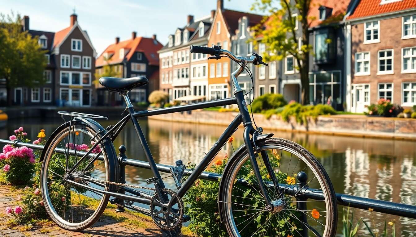 Les avantages du v&eacute;lo hollandais pour les trajets quotidiens