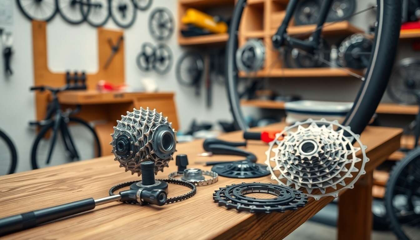 Matériel nécessaire pour changer une cassette de vélo Matériel nécessaire pour changer une cassette de vélo