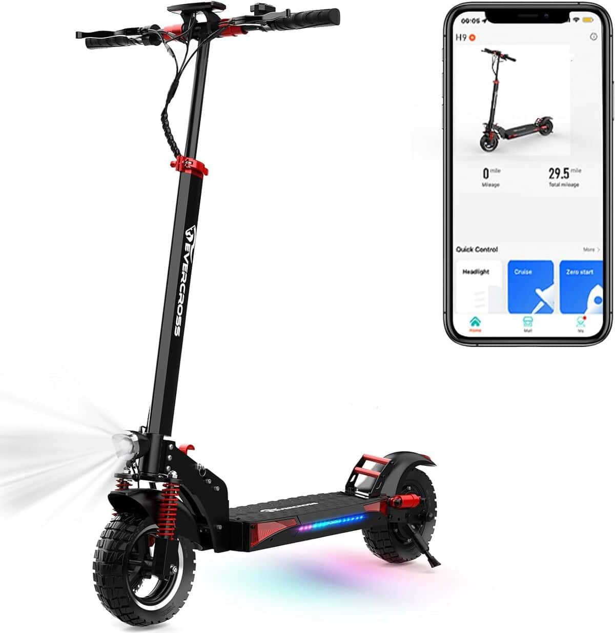 Test EVERCROSS trottinette électrique : puissance et autonomie impressionnantes