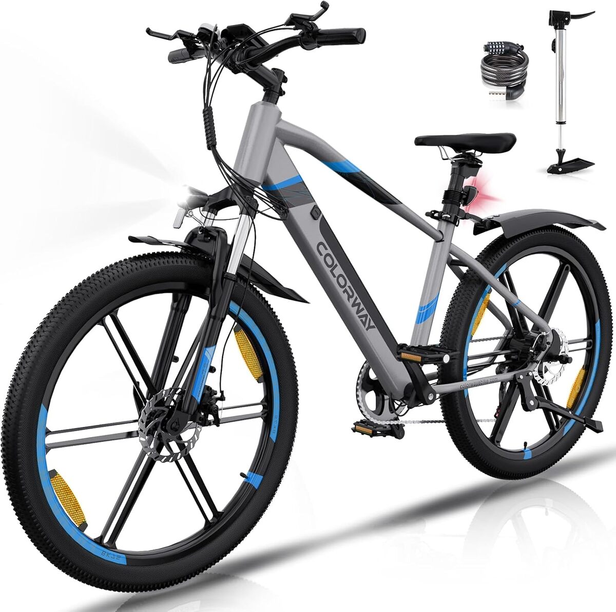 Test : vélo électrique Colorway, le VTT urbain polyvalent