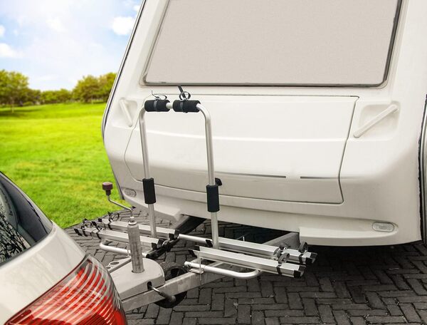 LAS 11807 Porte-vélo pour Timon Aluminium pour 2 vélos