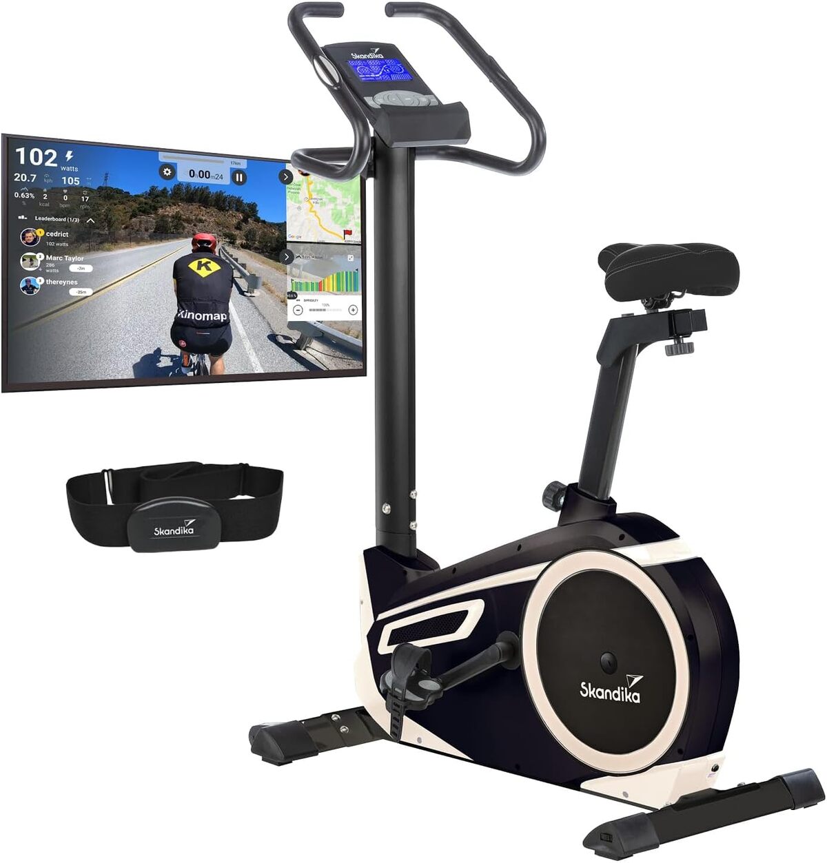 Test du Skandika Ergomètre Morpheus : vélo d'appartement performant et connecté