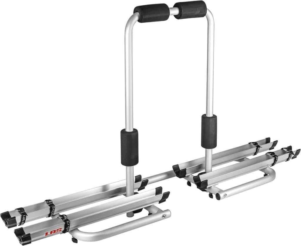 Test : porte-vélo LAS 11807 en aluminium