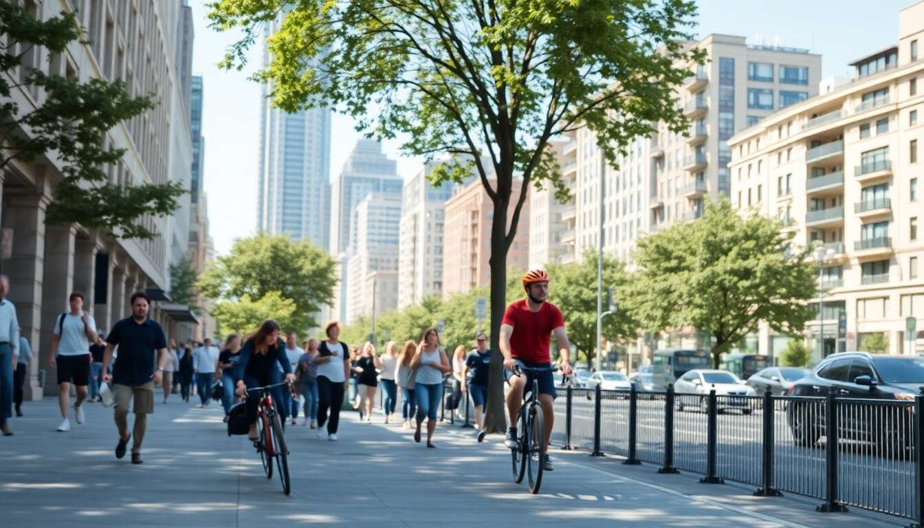 Peut-on circuler à vélo sur le trottoir ?