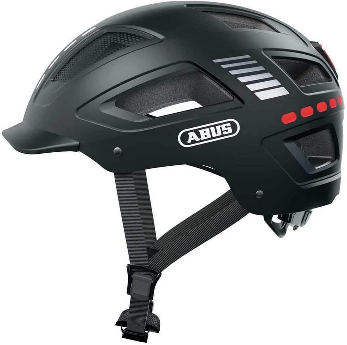 Test du casque de vélo ABUS Hyban 2.0 LED noir mat