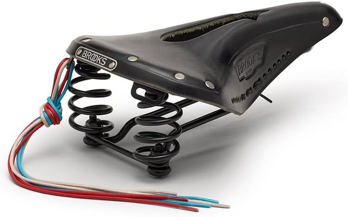Test : selle Brooks Flyer Imperial noir, confort et style rétro