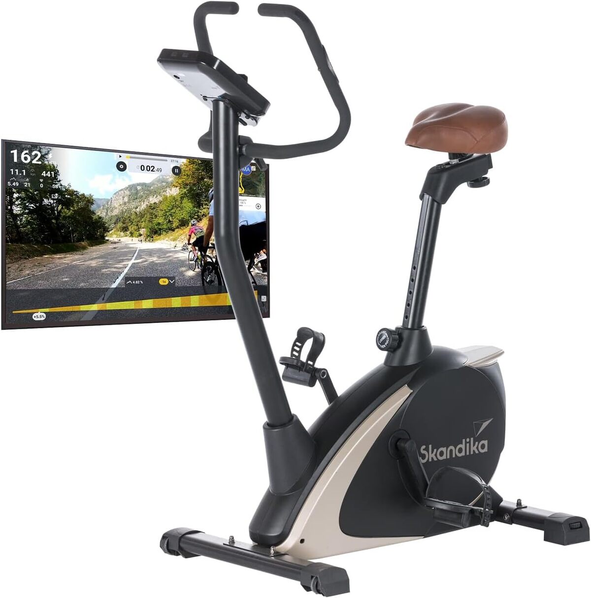 Test Skandika Vinneren : vélo d'appartement design et connecté