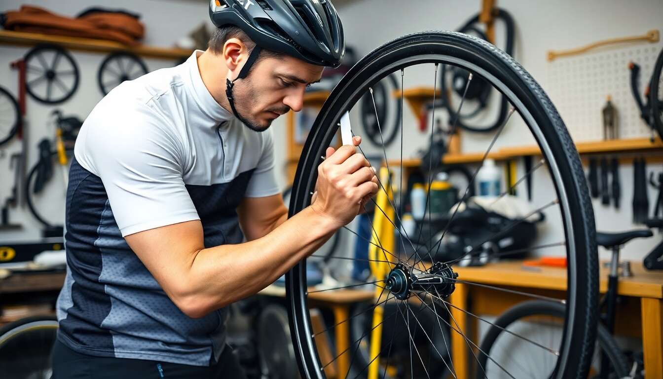 Comment mettre un fond de jante vélo ?