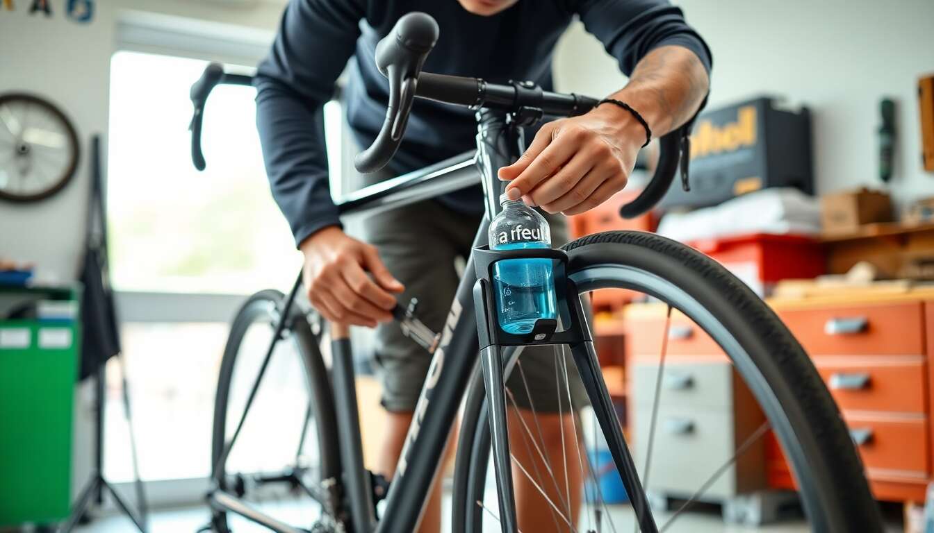 Comment fixer un porte-bidon sur son vélo ?