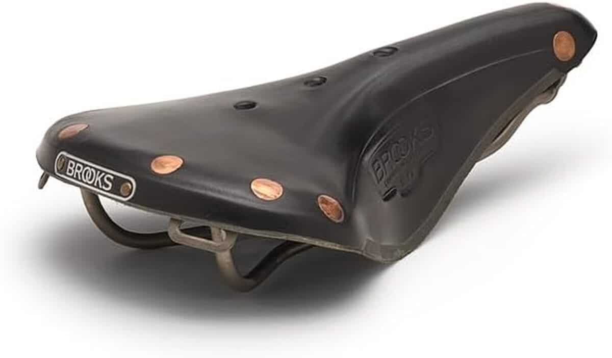 Test de la selle Brooks England B17 Titanium noir