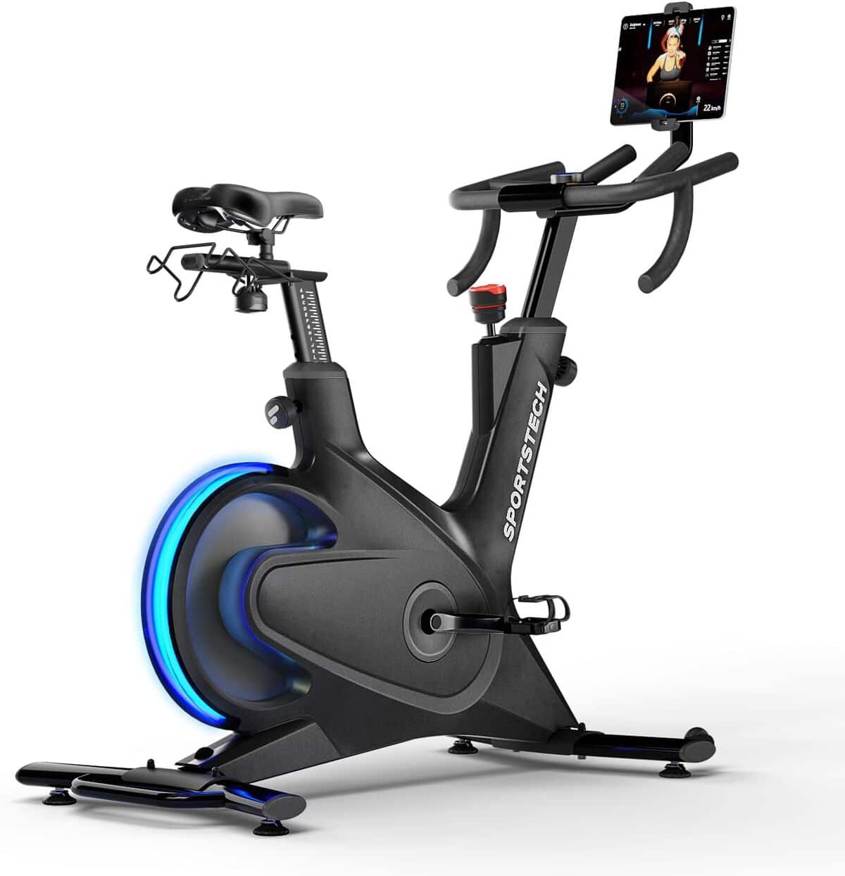 Test du Sportstech sBike Lite : vélo d'appartement intelligent pour un entraînement complet