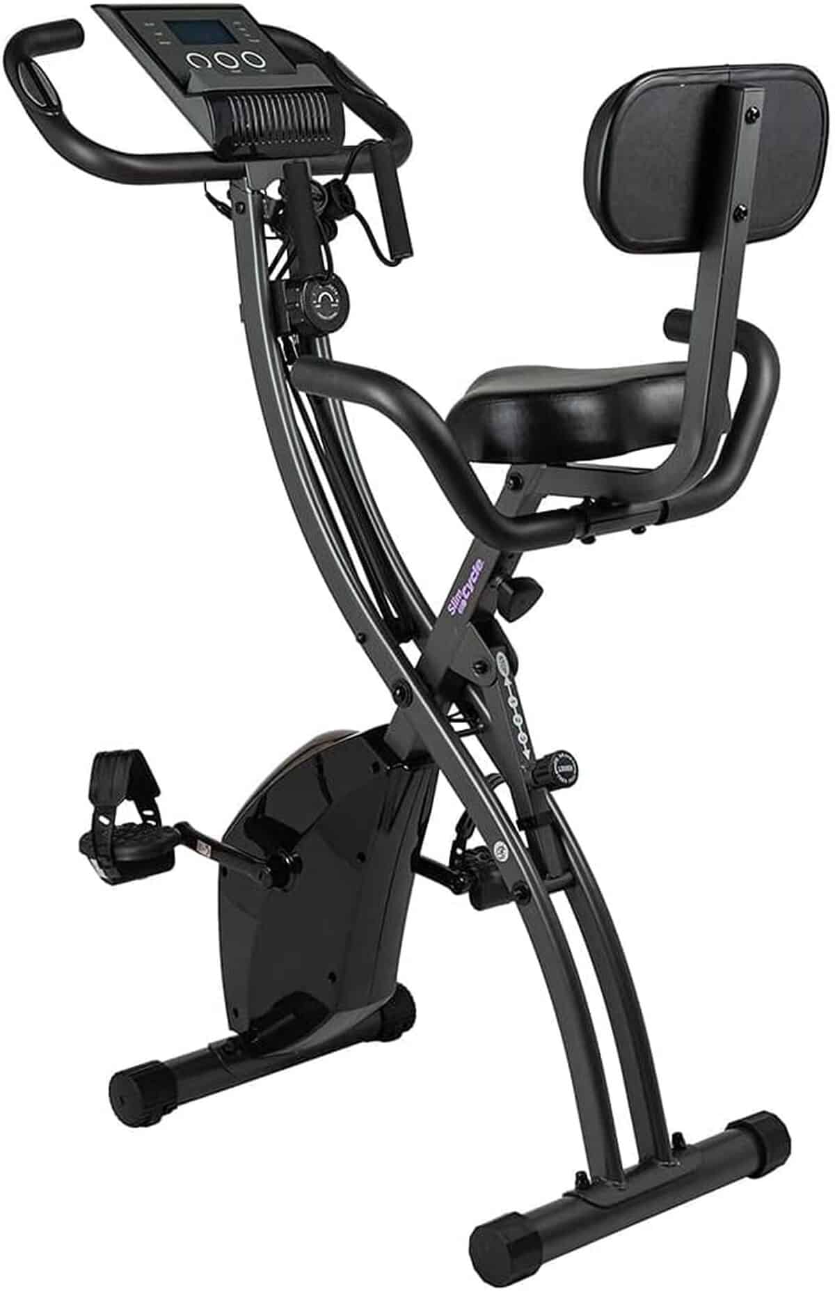Test du vélo d'appartement 2 en 1 Slim Cycle CYCLE01