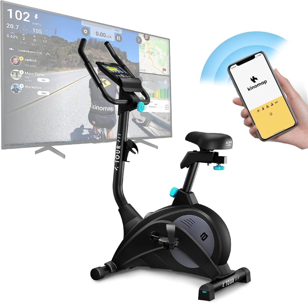 Test du vélo d'appartement Tour FIT de Bluefin Fitness