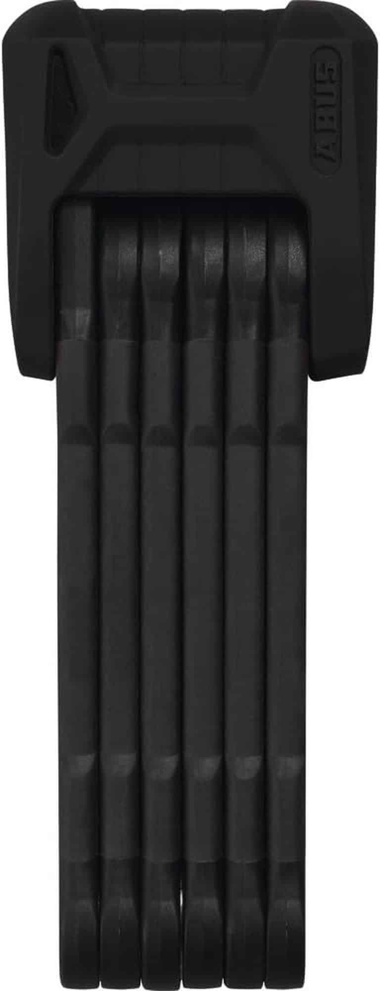 ABUS Bordo 6000 - Antivol Pliable 100 Cm - Niveau Sécurité 7 - Barres 5 Mm - Noir - Support Et 2 Clés Inclus