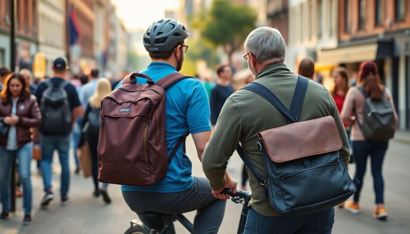 Sac à dos ou sacoche : quelles différences ? Sac à dos ou sacoche : quelles différences ?