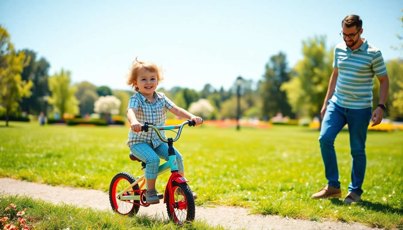 À quel âge apprendre le vélo pour un enfant ?