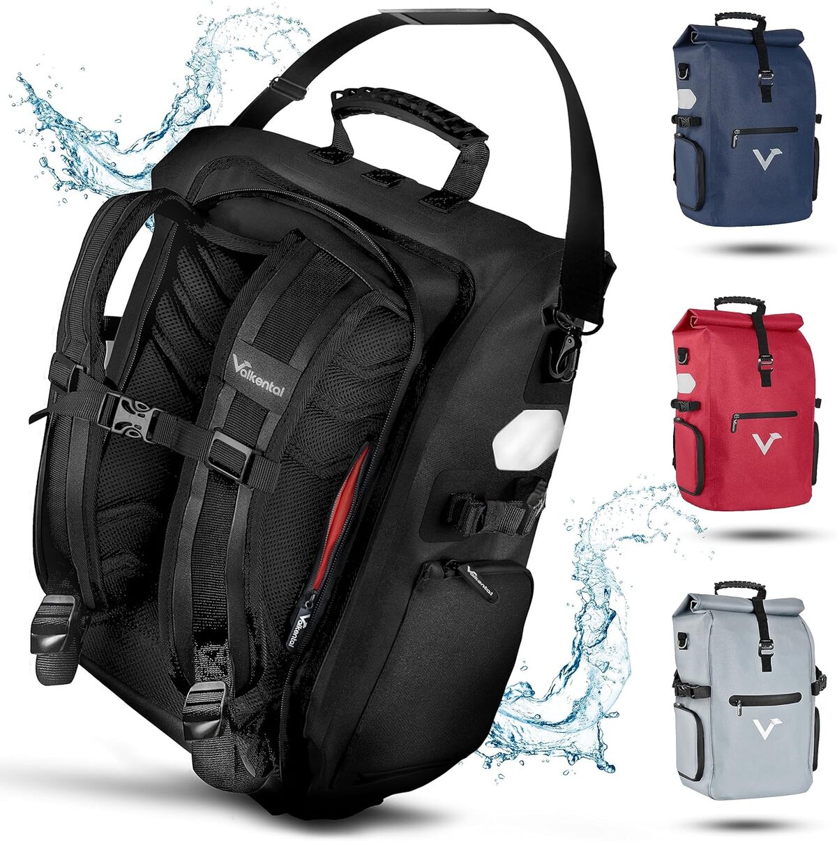 Test de la sacoche 3 en 1 Valkental : polyvalence et étanchéité