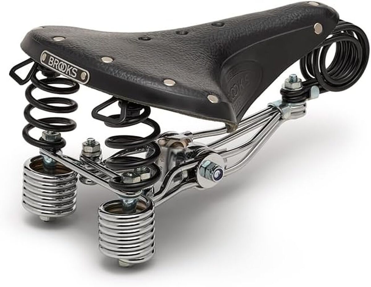 Test de la selle Brooks B135 : confort et élégance en noir