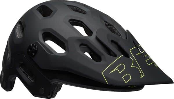 BELL Super 3 MIPS Casque de Cyclisme, Mixte, Matte Black/Retina Sear Simp