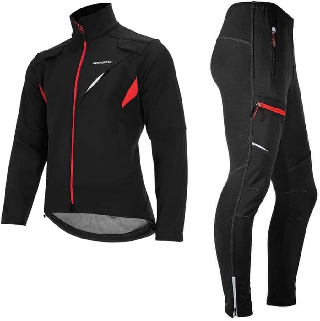 Test ROCKBROS : veste et pantalon vélo hiver imperméables