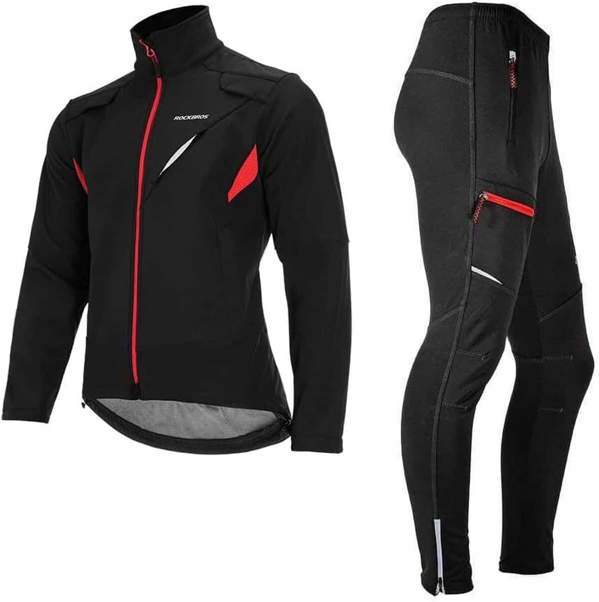 Test ROCKBROS : veste et pantalon vélo hiver imperméables