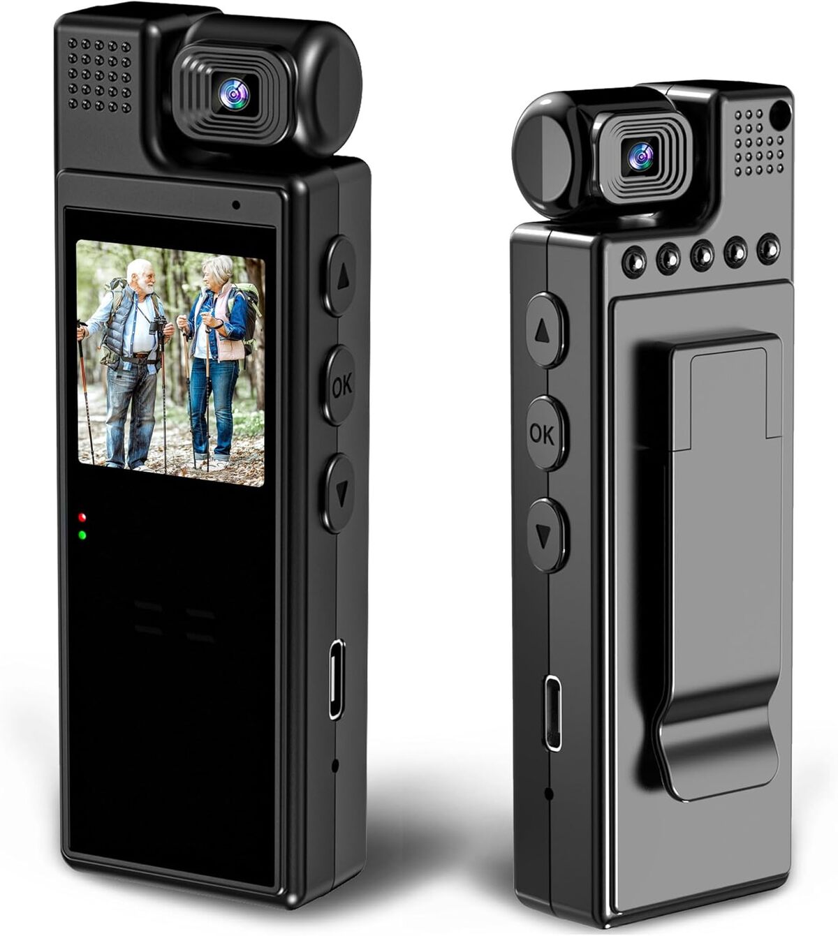 Test de la caméra HD1080P compacte à objectif rotatif : un allié pour le sport et la sécurité