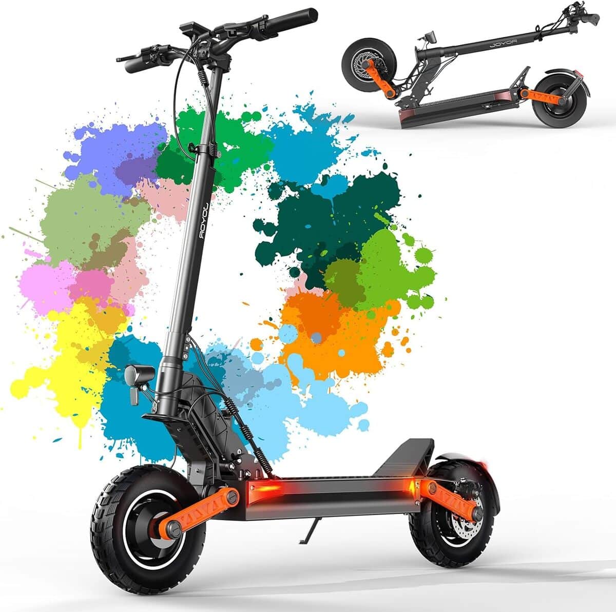 Test trottinette électrique Joyor S5 : moteur puissant et autonomie étendue