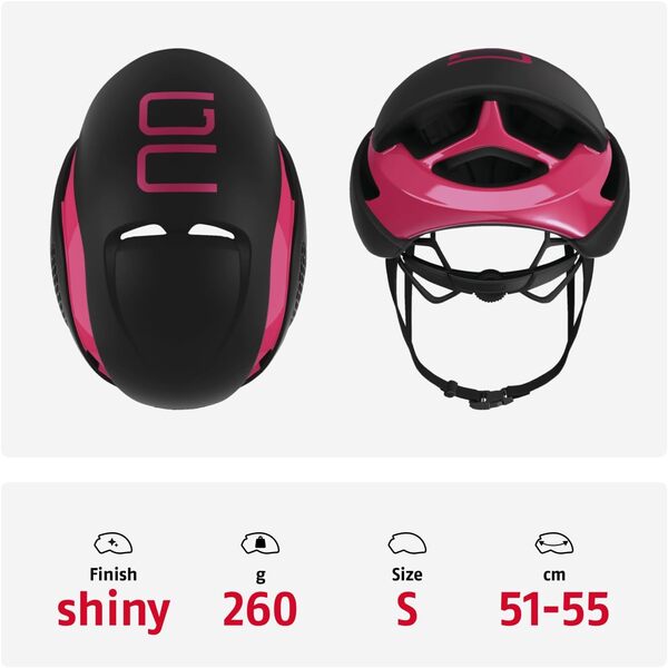Casque de vélo de Course ABUS Gamechanger - Casque de vélo aérodynamique avec des propriétés de Ventilation optimales pour Femmes et Hommes