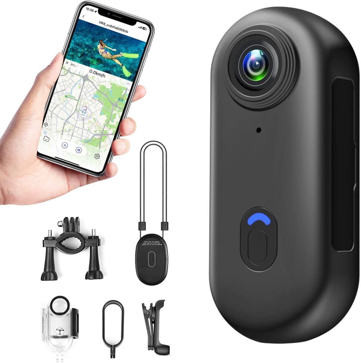 Test caméra sport 4K WiFi : performance et légèreté pour l'aventure
