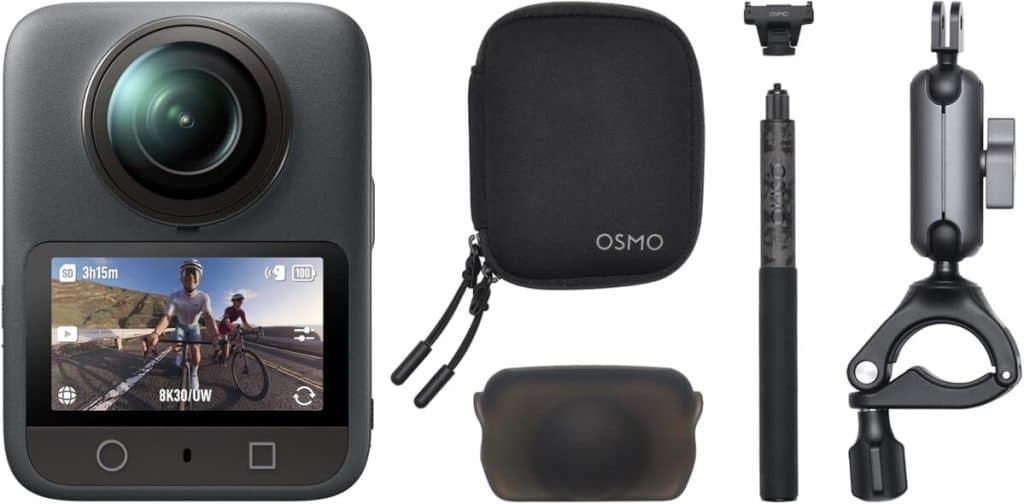 Test DJI Osmo 360 : caméra 360° en 8K pour le cyclisme