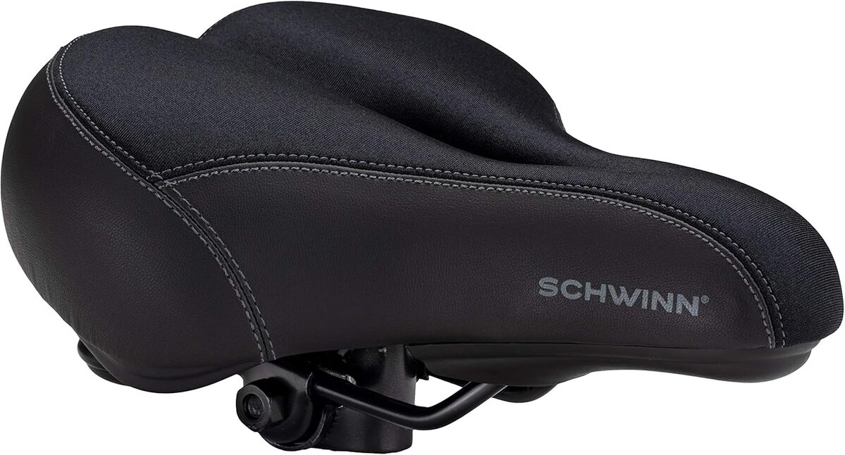 Test selle vélo Schwinn gel confort noir