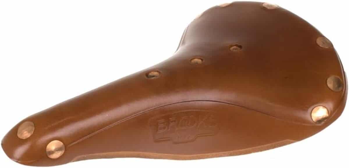 Test de la selle Brooks B17 Titanium Miel