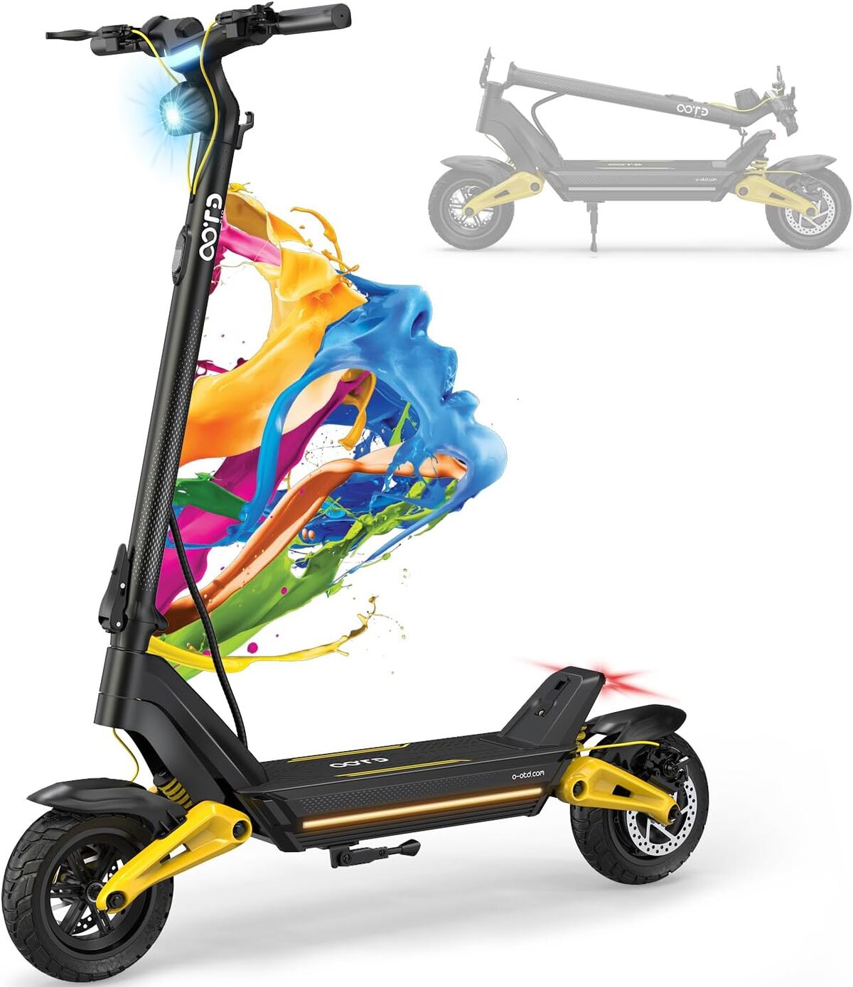 Test de la trottinette électrique OOTD S10 : puissance et autonomie