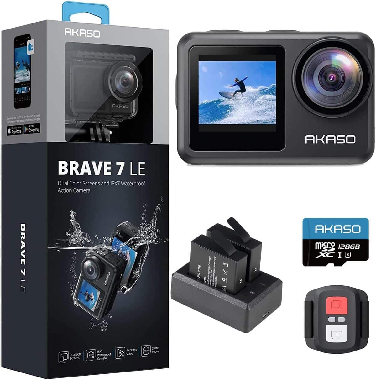 Test de l'Akaso Brave 7 : action cam 4K étanche et stable