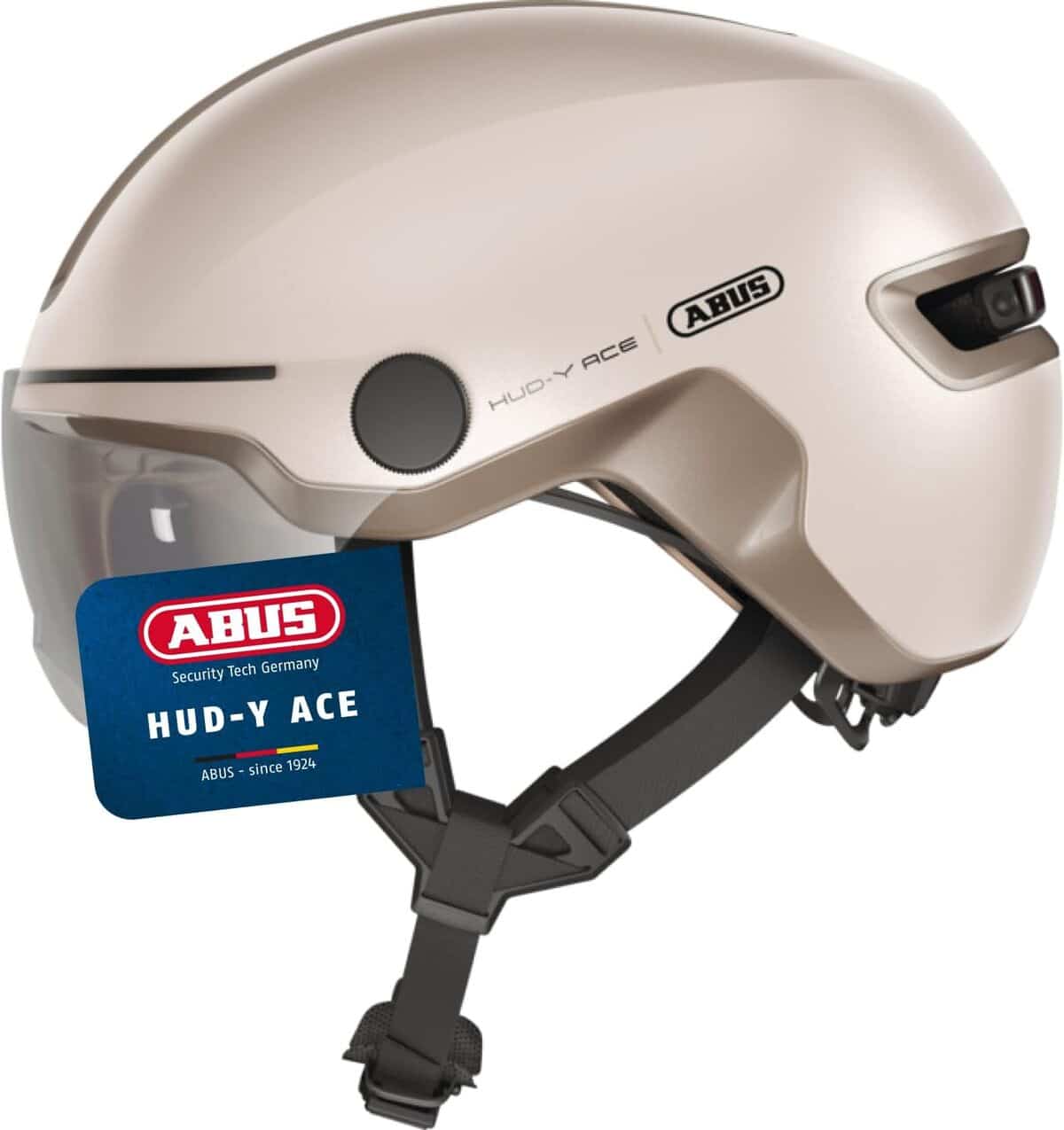 Test du casque de ville Abus HUD-Y ACE : style et sécurité avec visière et LED