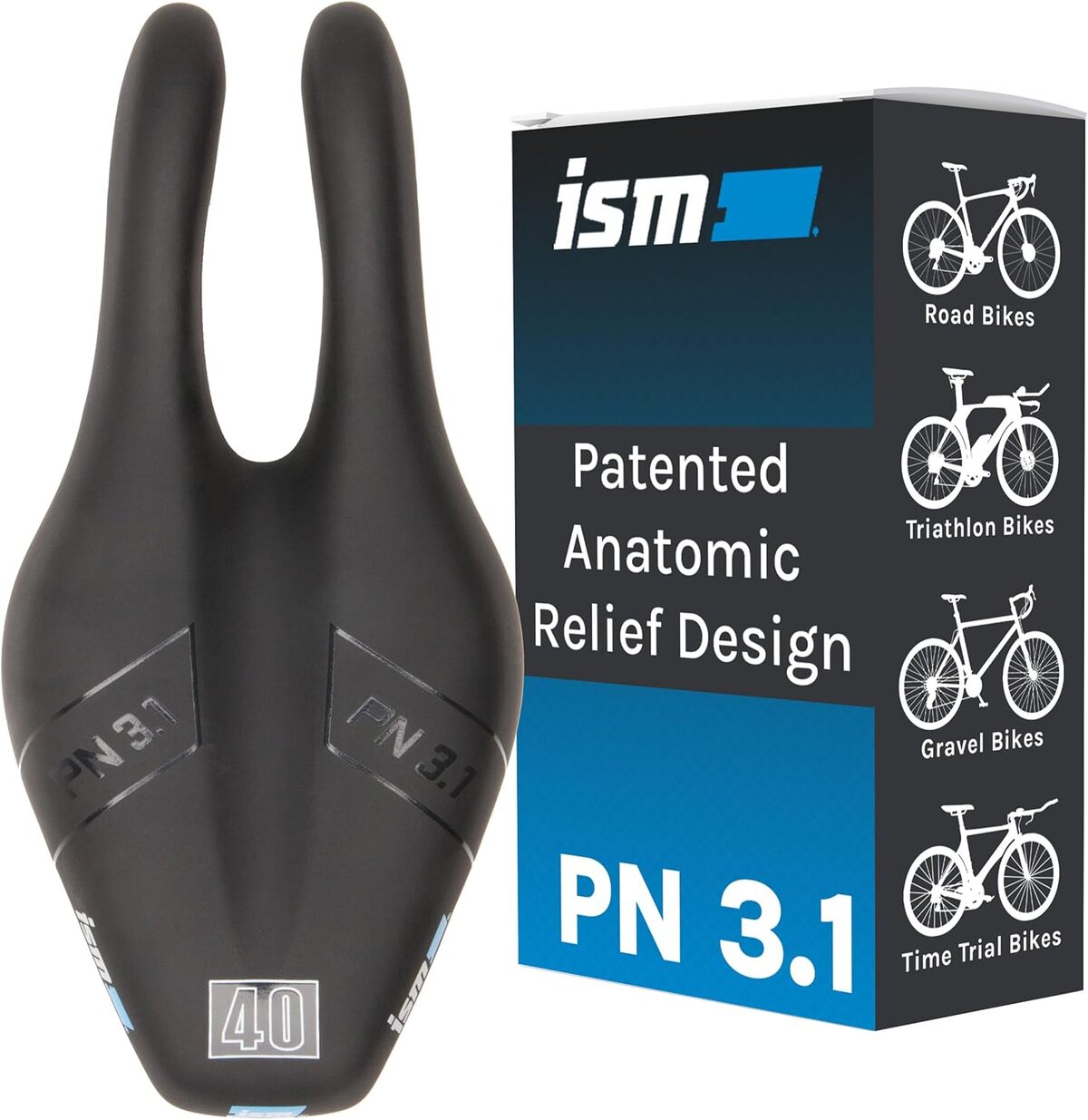 Test selle ISM Pn3.1 unisexe noire