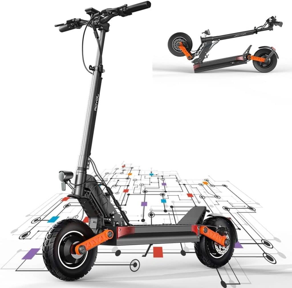 Test : trottinette électrique Joyor S10S, double moteur 2x1000W