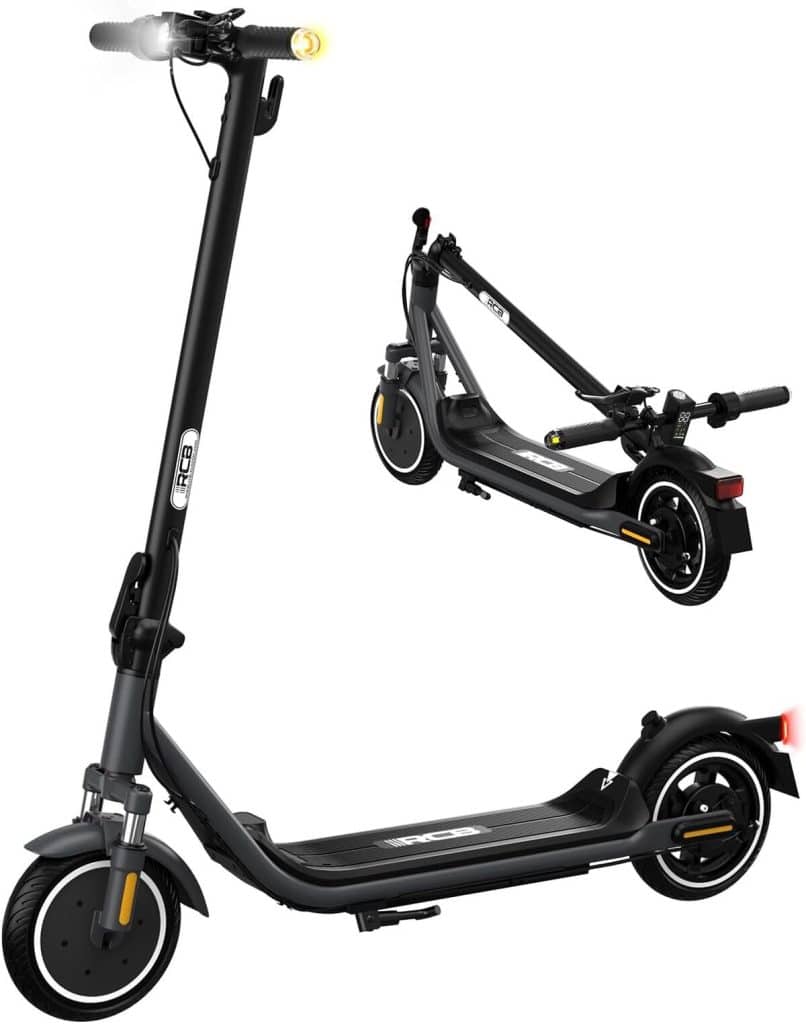 Test : trottinette RCB R16, moteur 300 W et pneus solides