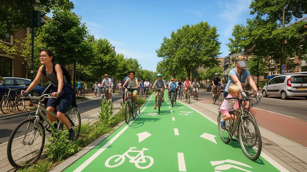 Comment rendre un quartier accueillant pour les vélos ?