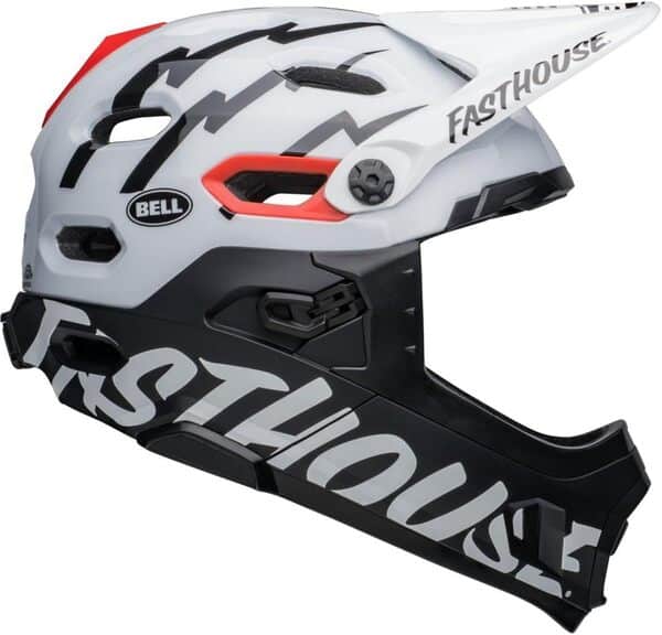Casco BELL Super DH SPHR MTGL WH/BK FH 58/62 L 22