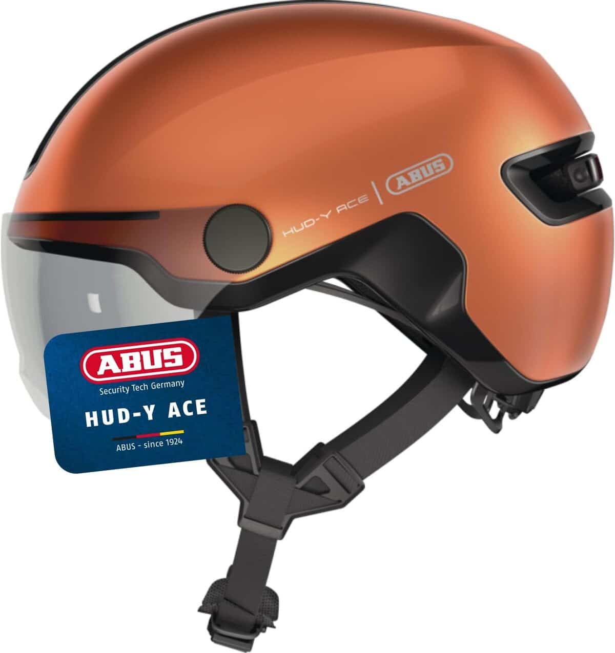Test : abus casque de ville Hud-Y Ace avec visière et LED rechargeable