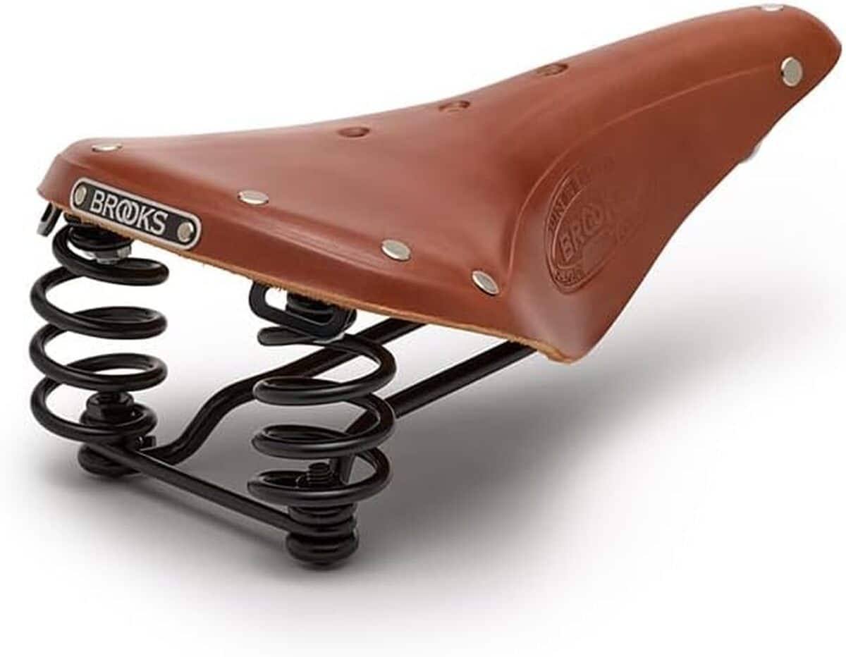 Test de la selle Brooks Flyer mixte adulte jaune (miel)