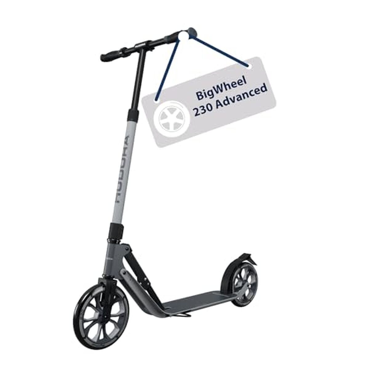 Test de la trottinette HUDORA BigWheel 230 Advanced : stabilité et confort urbain