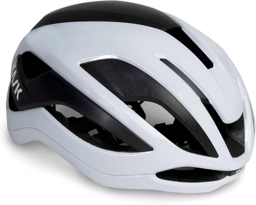 Test du casque de route KASK Elemento blanc en taille M